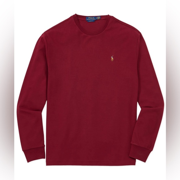 Polo Ralph‎ Lauren Long Sleeve Soft Touch Cotton T-Shirt Size 2XB NWT